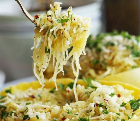 instant pot garlic rosemary spaghetti squash