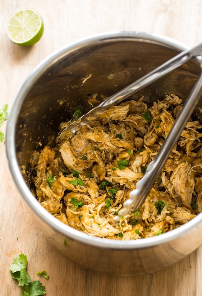 Instant Pot Chicken Carnitas
